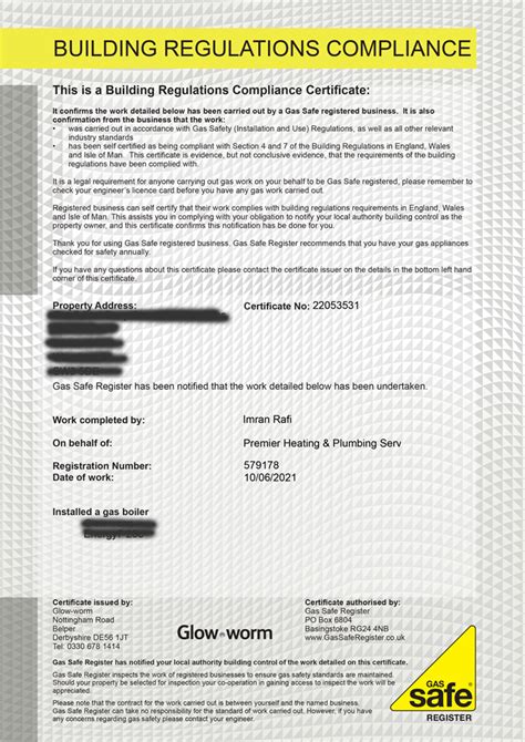 gas building regulations